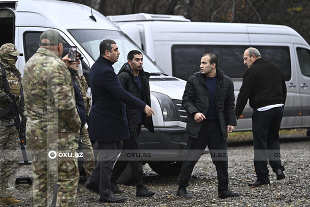 Azərbaycan və Ermənistan tərəfində saxlanılan hərbçilər qarşılıqlı şəkildə azad ediliblər - FOTO