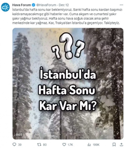 İstanbul üçün hava xəbərdarlığı: - 38 saat fasiləsiz... - FOTO