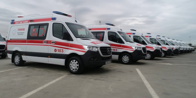 100 ədəd yeni təcili tibbi yardım avtomobili alınıb - RƏSMİ
