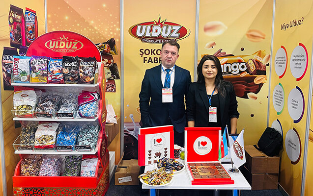 "Ulduz" Şokolad Fabrikinin məhsulları yerli istehsalat sərgisində təqdim edilib