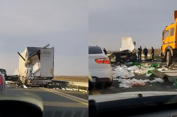 "SƏBA" şirkətinin avtomobili qəzaya düşüb, ÖLƏN VAR - YENİLƏNİB