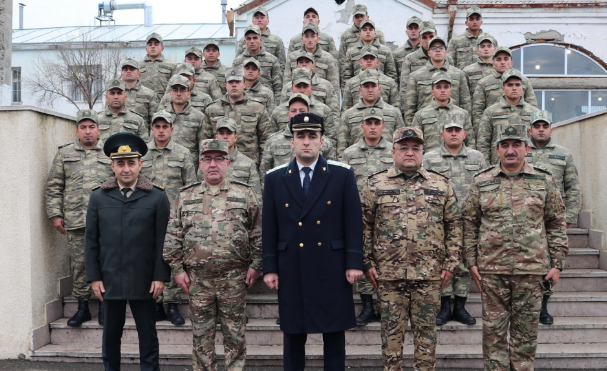 Hərbi Prokurorluq Ulu Öndərin 100 illik yubileyi ilə bağlı Xankəndidə tədbir keçirib