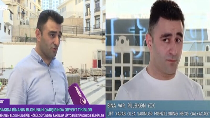 "Pilot Residence" ötən il pilləkəni olmayan binanın liftini də bağlayıbmış - Qurumlar hara baxır?