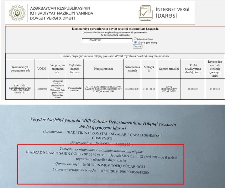 Saleh Məmmədovun qalmaqallı müşaviri şirkətini ləğv etdi