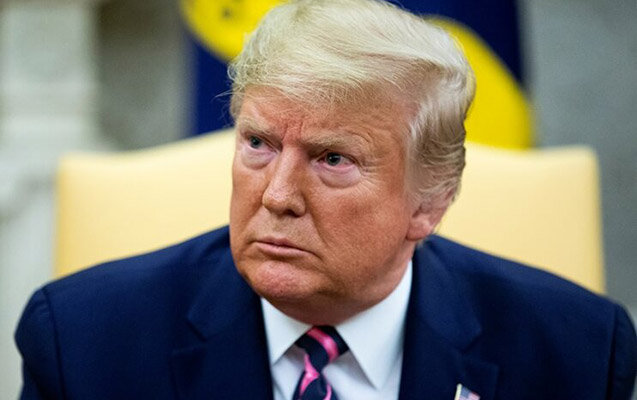 Trampın məhkəmədə çıxışı qadağan olundu