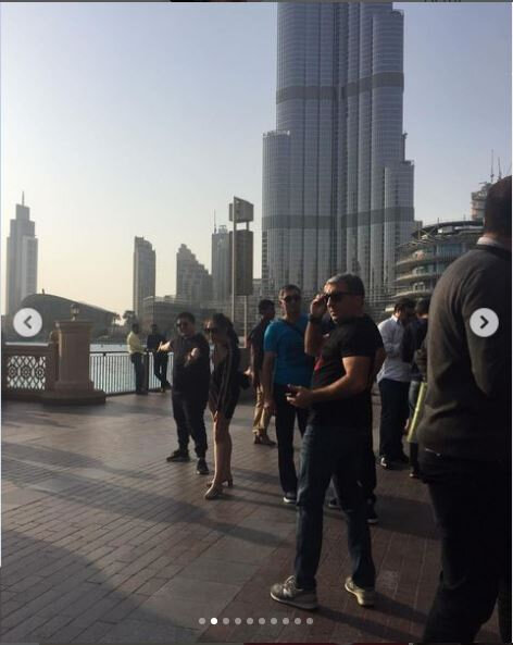 Rafael İsgəndərovun BƏƏ istirahətindən görüntülər - FOTO