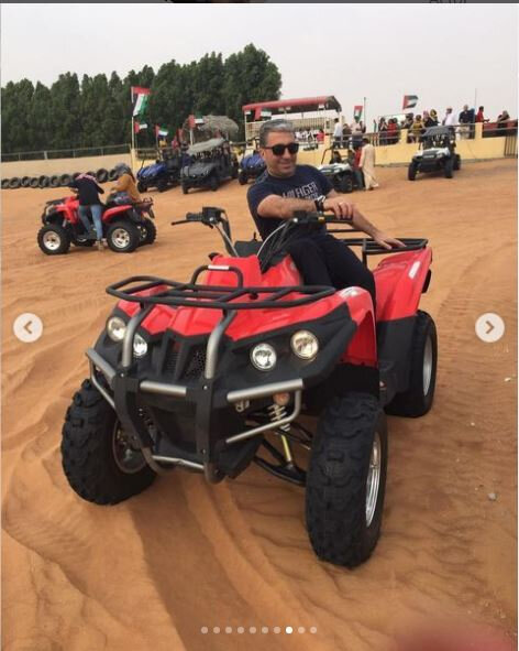 Rafael İsgəndərovun BƏƏ istirahətindən görüntülər - FOTO