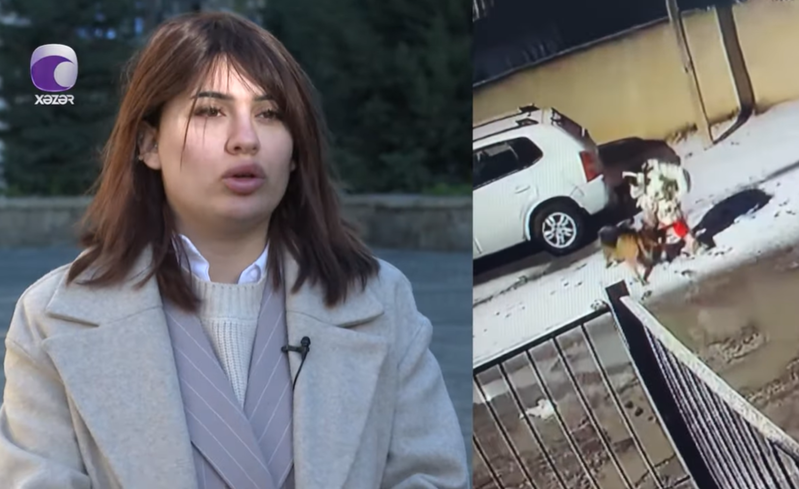 Bakıda ana uşağı ilə gəzərkən itin hücumuna məruz qalıb - VİDEO