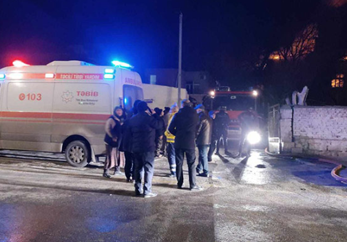 "Binanın yanğın baş verən hissəsində tələbələr yaşamır" - Nazirlik