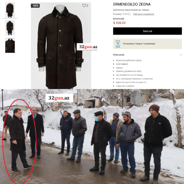 "Vertu"su olan İcra Başçısı Rəcəb Babaşovun brend geyimi, ayaqqabı və saatı - FOTOLAR