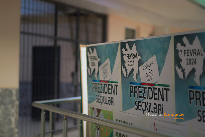 Qadın məhbuslar da səs verdilər - Fotolar