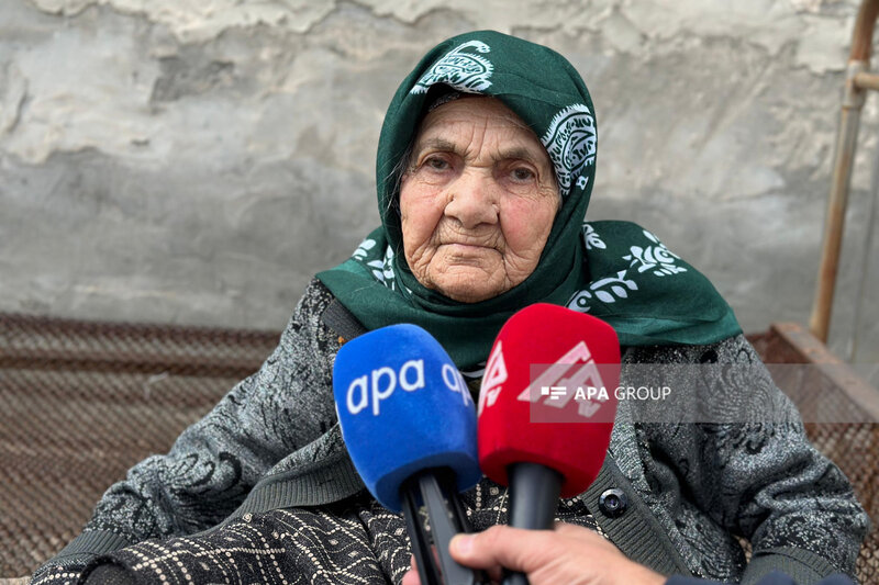 Naxçıvanda 104 yaşlı qadın səs verib