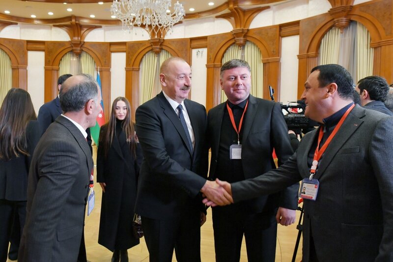 Prezidentlə ailəsinin Xankəndidən FOTOLARI