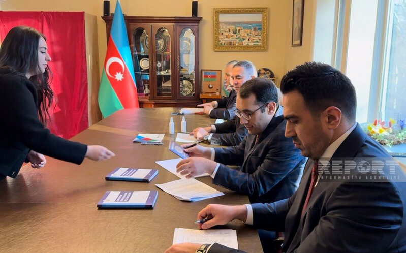 ABŞ-də yaşayan azərbaycanlıların səsverməsi başlayıb, aktivlik müşahidə olunur - FOTO