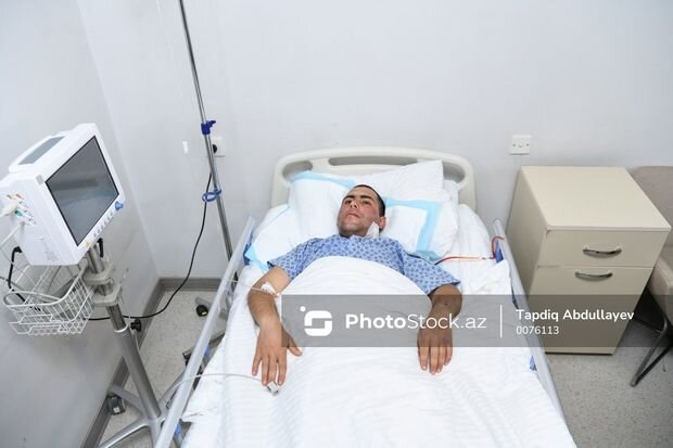 Erməni təxribatında yaralanan əsgər: "Ordumuz hər zaman öz hərbçisinin qisasını alıb" - YENİLƏNİB + FOTO/VİDEO