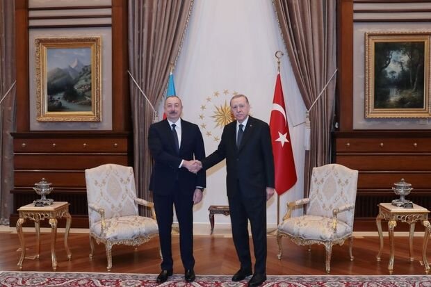 İlham Əliyevin Rəcəb Tayyib Ərdoğanla təkbətək görüşü olub - YENİLƏNİB + FOTO