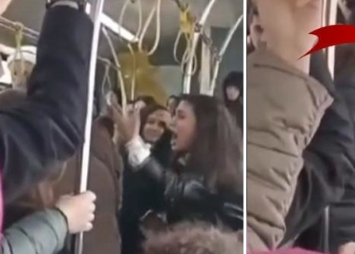 "Sacyoldu" davasi: Avtobusda qadınlar bir-birinə hücum edib -VİDEO