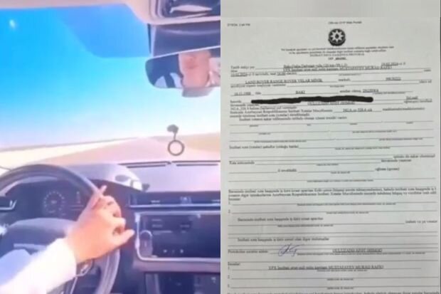 Qayda pozuntusu törədərək sosial şəbəkədə paylaşan daha bir qadın sürücü saxlanılıb - VİDEO