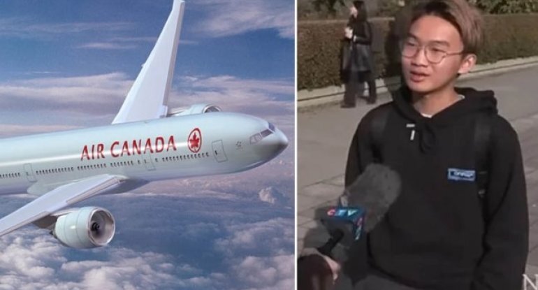 Tələbə kirayə puluna qənaət etmək üçün universitetə ​​təyyarə ilə gedir - Kanadada