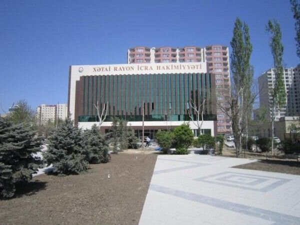 Xətai Rayon İcra Hakimiyyəti məhkəməyə verildi