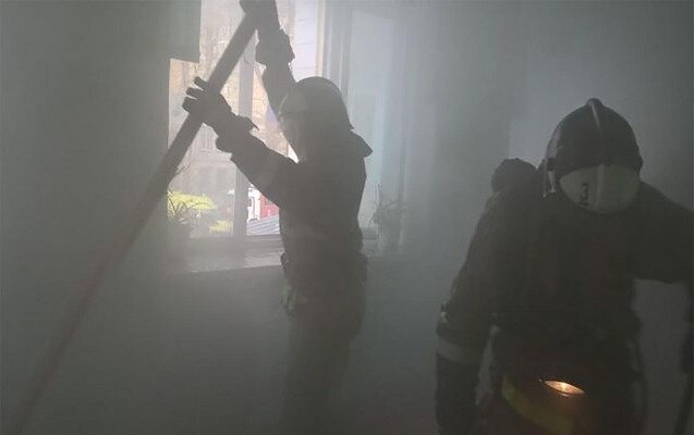 Bakıda tüstüdən zəhərlənən kişi öldü