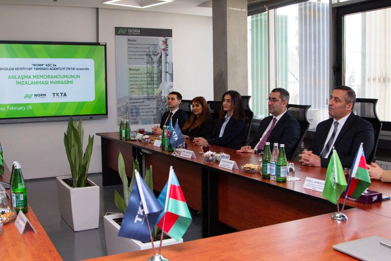 Norm" ASC ilə TKTA arasında Anlaşma Memorandumu imzalanıb
