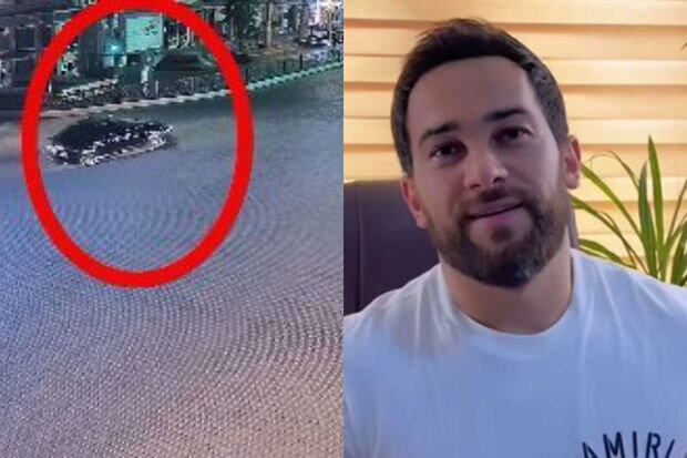 BMW ilə "avtoşluq" edən "Nikosayağı"nın qaynı imiş - VİDEO