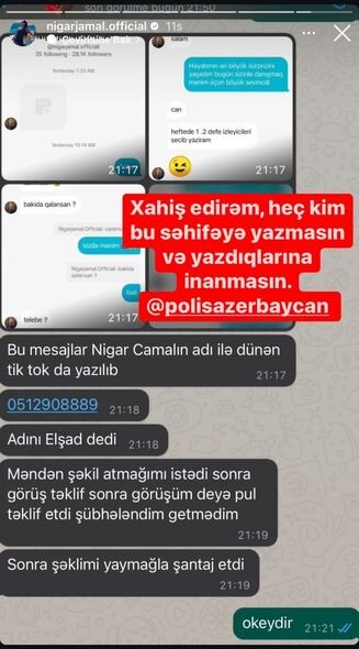 Nigar Camalın adından DƏLƏDUZLUQ: DİN araşdırmalara başladı - YENİLƏNİB + FOTO