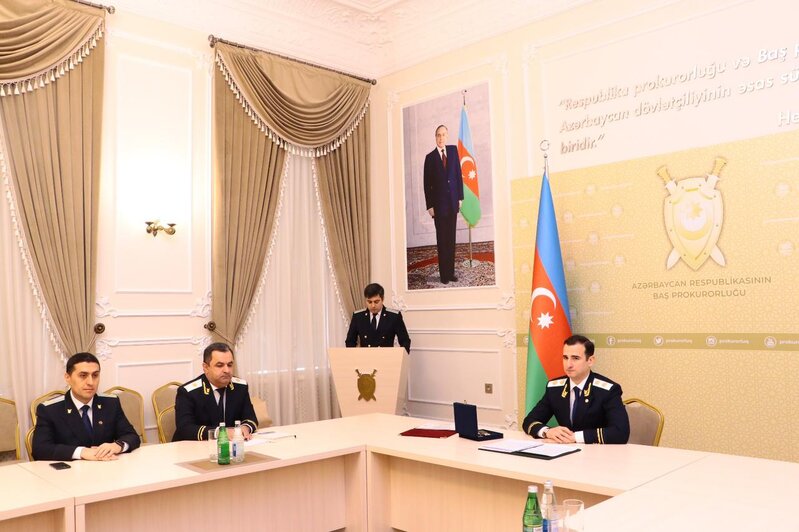 Müharibə veteranı olan prokuror təqaüdə göndərildi - Fotolar