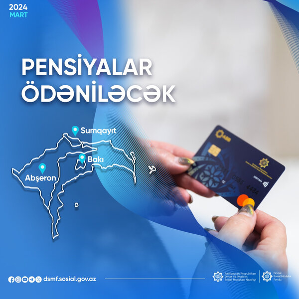Bakı, Sumqayıt və Abşeronda pensiya alanlara ŞAD XƏBƏR - Bu tarixdə...