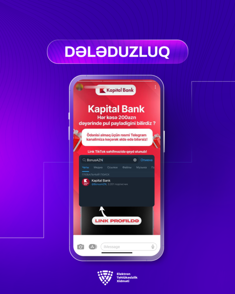 "Instagram"da yeni dələduzluq növü ilə bağlı vətəndaşlara XƏBƏRDARLIQ - FOTO