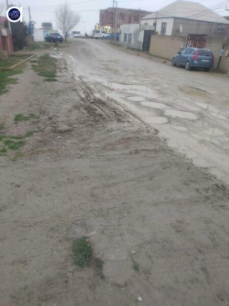 Masazır sakinləri: "Necə olur ki, 5 ildir təmir olunan yol sıradan çıxıb?" – Fotolar