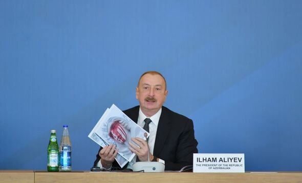 Bakıda XI Qlobal Bakı Forumu işə başlayıb, İlham Əliyev iştirak edib - YENİLƏNİB + FOTO