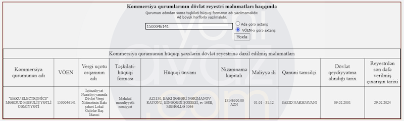Tenderə nəzarət edən dövlət qurumunun özü qanunsuz tender keçirir? – Fotofakt