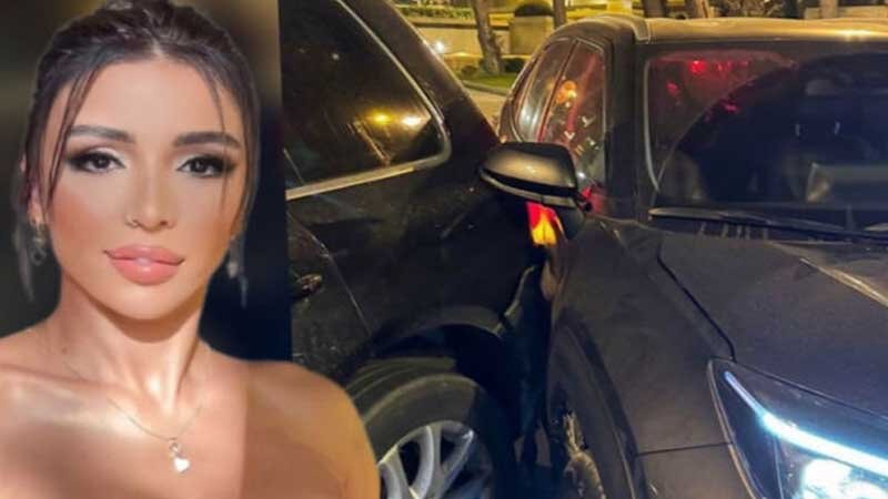 Rəqqasə Renka qəzaya uğradı (FOTO)