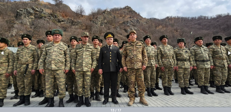 Hərbi Prokurorluq işçiləri Müdafiə Nazirliyinin yüksəkrütbəli vəzifəli şəxsləri ilə birgə Novruz bayramı ərəfəsində hərbi hissələrdə olublar