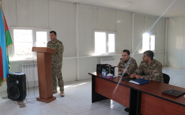 Hərbi Prokurorluq işçiləri Müdafiə Nazirliyinin yüksəkrütbəli vəzifəli şəxsləri ilə birgə Novruz bayramı ərəfəsində hərbi hissələrdə olublar