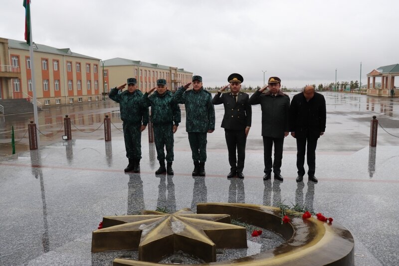 Hərbi Prokurorluq işçiləri Novruz bayramı ilə əlaqədar hərbi hissələrdə olublar