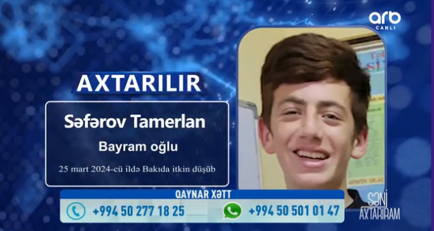 Azərbaycanda qonşusu tərəfindən döyülən 9-cu sinif şagirdi evdən qaçdı - FOTO