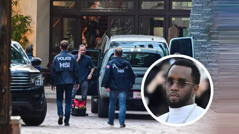 Polis məşhur reperin evlərinə basqın etdi - FOTO