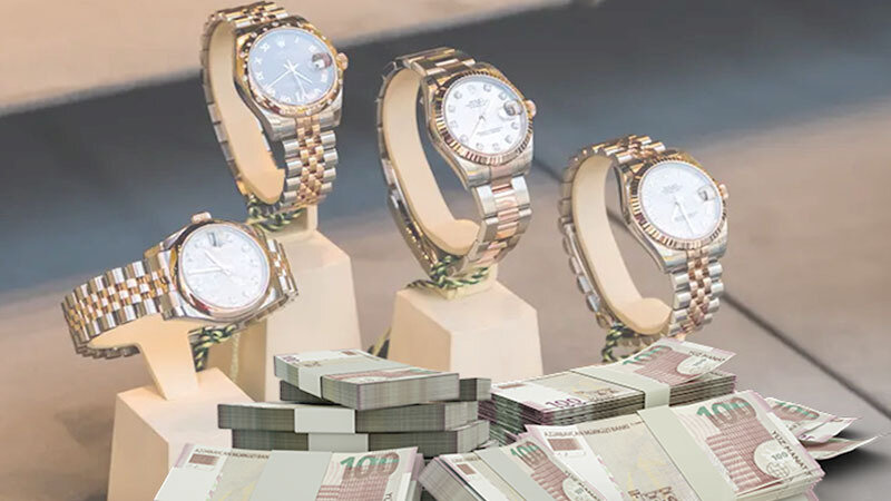 İsveçrədən Azərbaycana 105 min manata 4 ədəd qol saatı gətiriblər (TƏFƏRRÜAT)