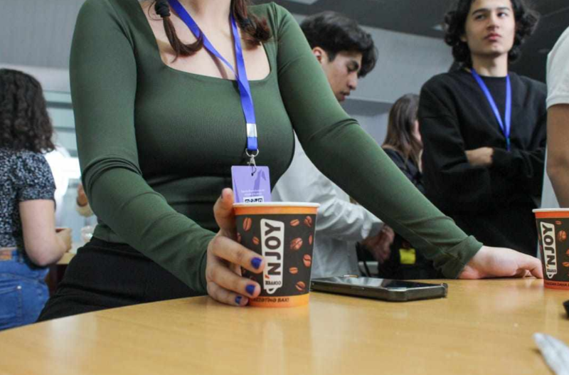 "Coffee ‘N Joy" Avropa Gənclər Parlamentinə dəstək olub