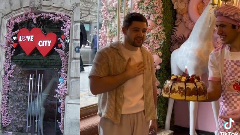 "Love City" yanan bəzəklərlə yenə işləyir - FHN fəaliyyətini dayandırmışdı (FOTO/VİDEO)