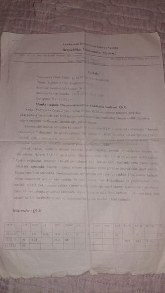 12 yaşlı Zəhranın köməyinizə ehtiyacı var - FOTO