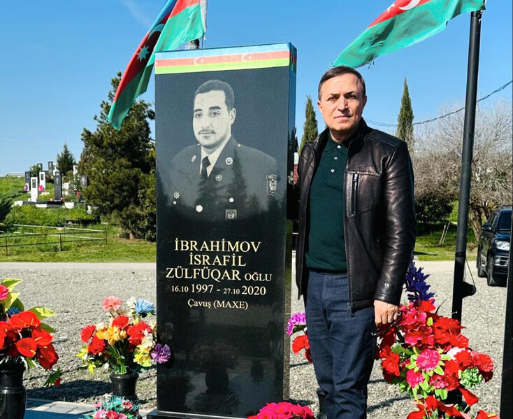 Mənsum İbrahimovdan şəhid qardaşı oğlu ilə bağlı paylaşım - FOTO