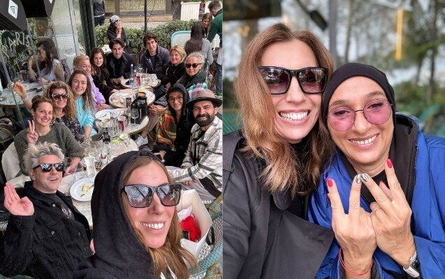 Aydanın ad günündə iştirak etmək üçün Bakıya gəldi - Fotolar