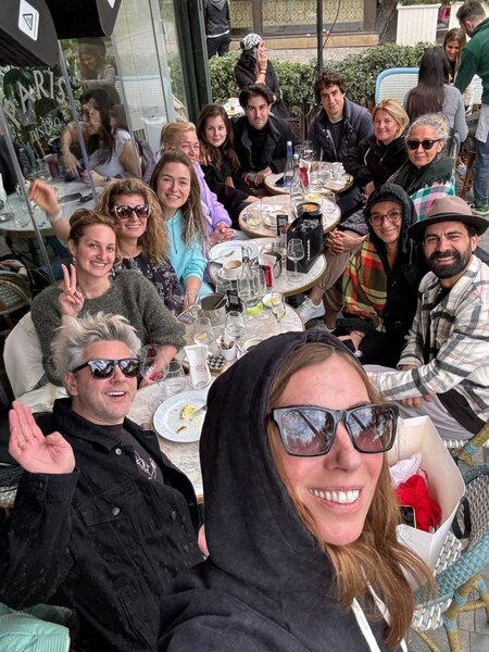 Aydanın ad günündə iştirak etmək üçün Bakıya gəldi - Fotolar