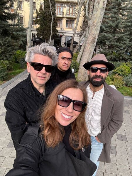 Aydanın ad günündə iştirak etmək üçün Bakıya gəldi - Fotolar