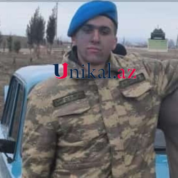 Həlak olan hərbçimizin FOTOSU