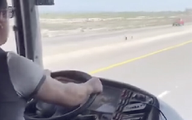 Sükanı titrəyən avtobusla bağlı - Rəsmi açıqlama